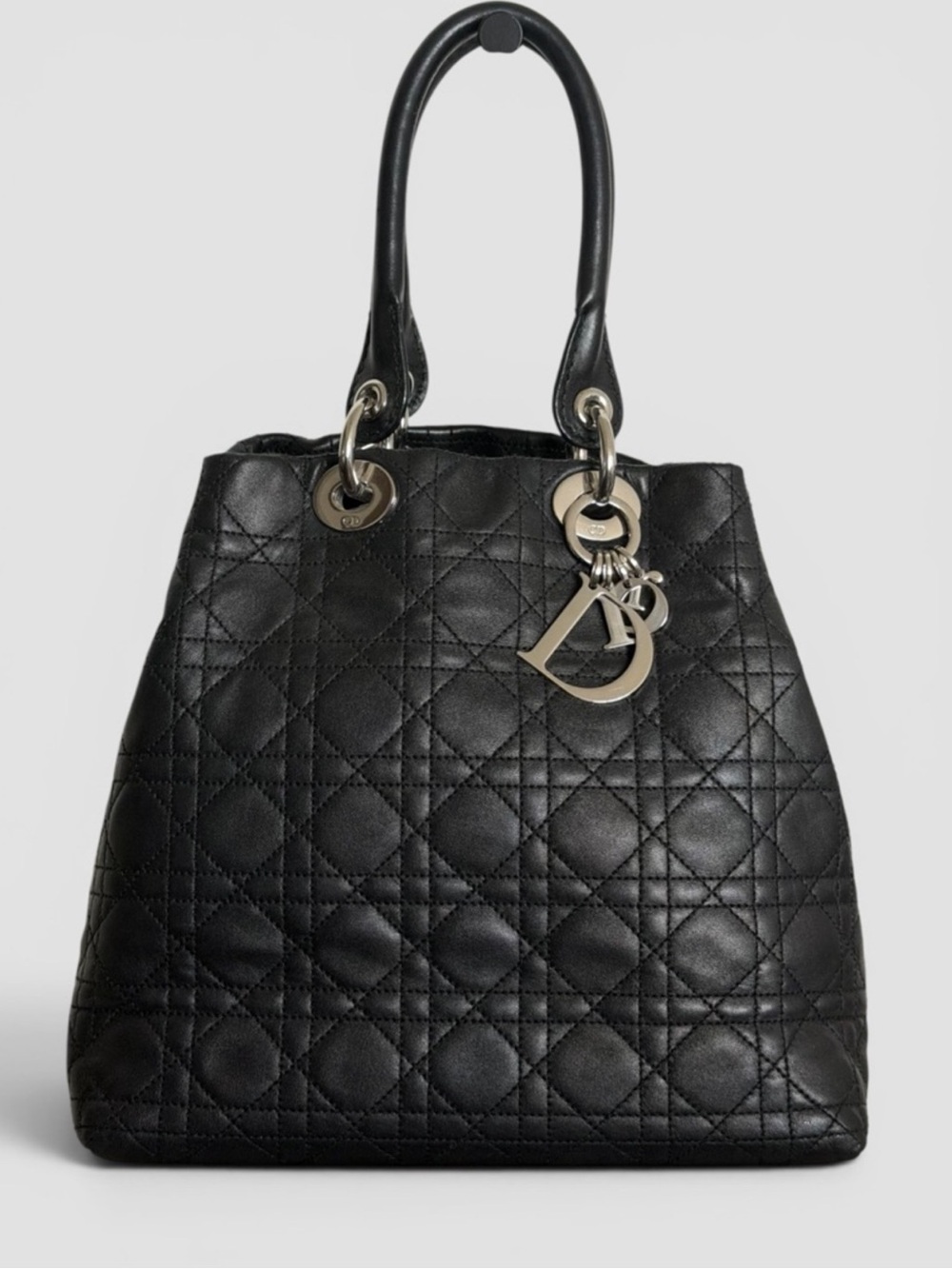 Christian Dior Lambskin Cannage Lady Dior Bag